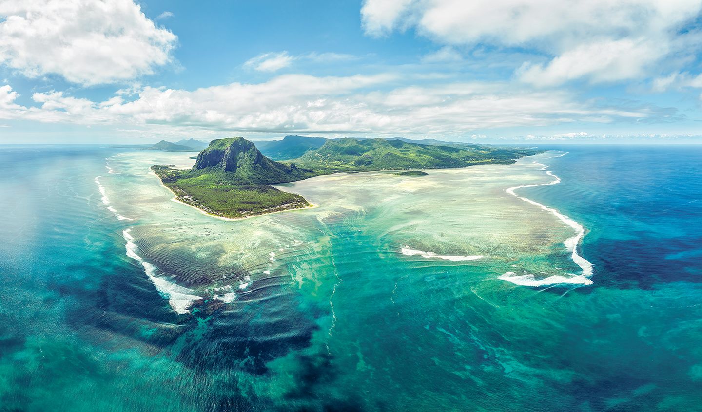 Unterwasserfall, Mauritius