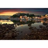 Abendstimmung, Vrbnik, Kroatien