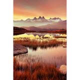 Lac Guichard bei Sonnenaufgang, Frankreich
