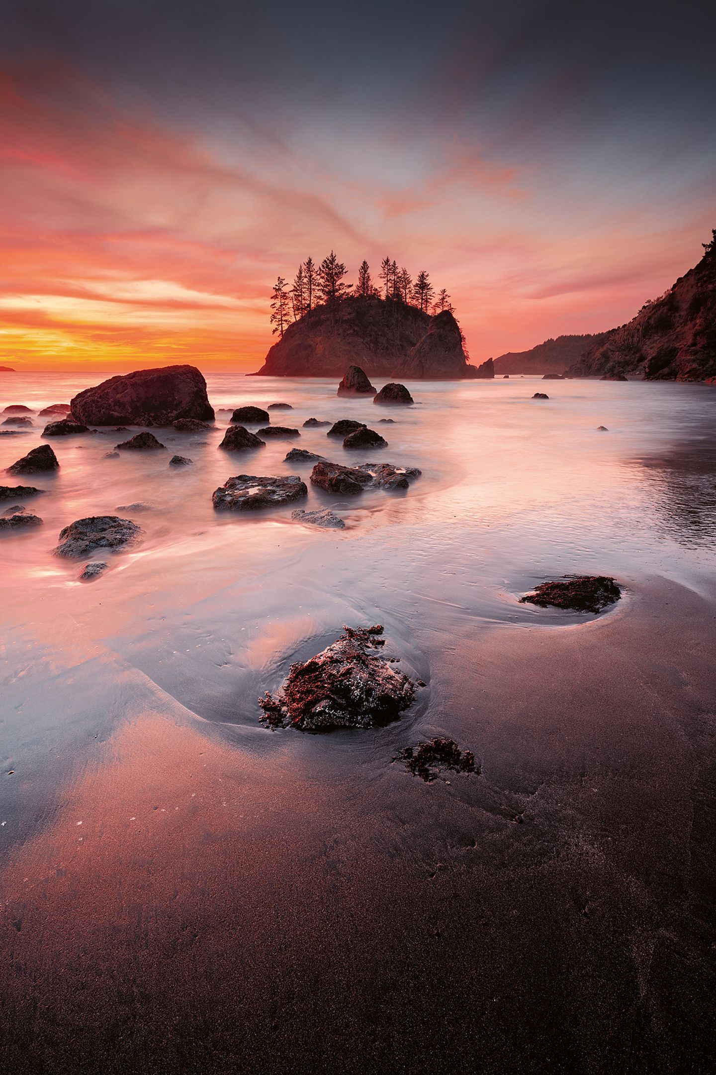 Trinidad State Beach, USA Trinidad State Beach, Kalifornien, USA