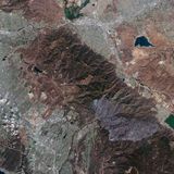 Satellitenaufnahme von Bränden in Kalifornien