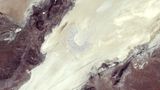 Satellitenaufnahme vom Burning Man Festival
