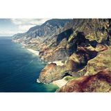 Zerklüfftete Küste von Kauai, der nördlichsten und ältesten der acht Hauptinseln von Hawaii, USA