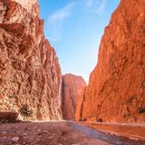 Todra-Schlucht im Atlasgebirge