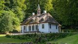Außenansicht des Schlosses Liselund