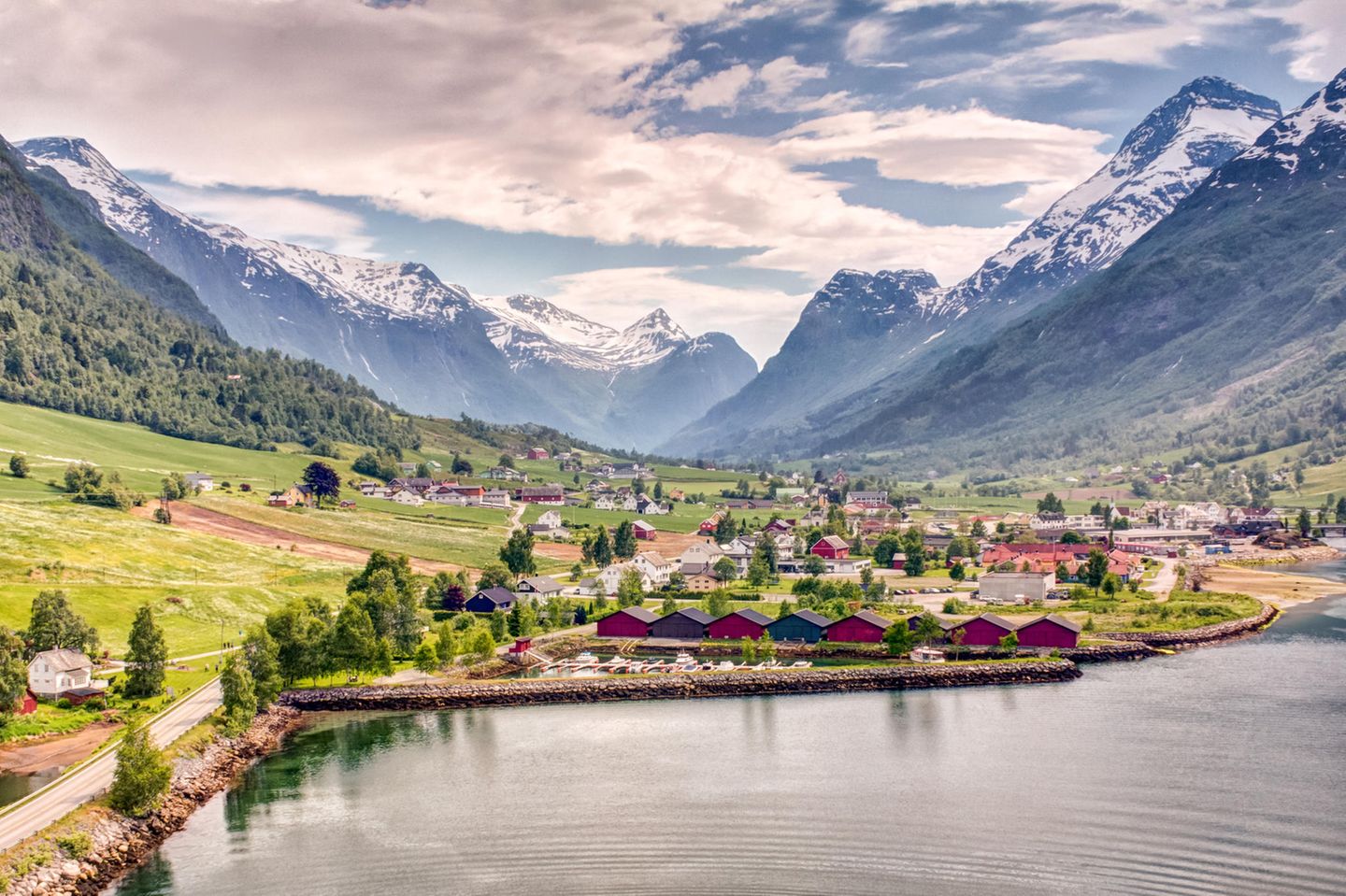 Olden, Norwegen Olden in Norwegen