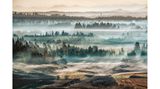 Winterlandschaft am Chiemsee