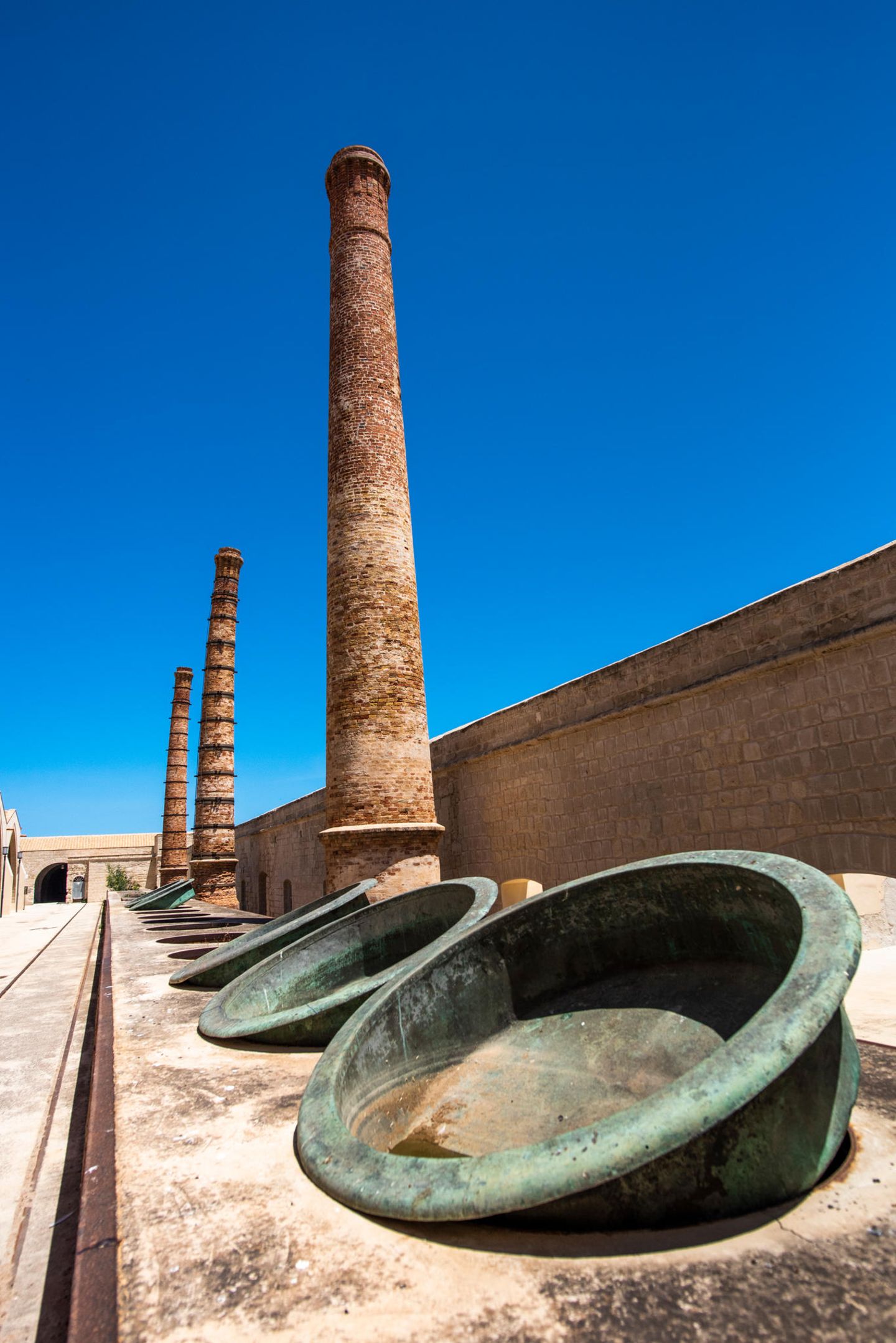 Favignana: Ehemalige Thunfischfabrik aus dem 19. Jahrhundert Ehemalige Thunfischfabrik