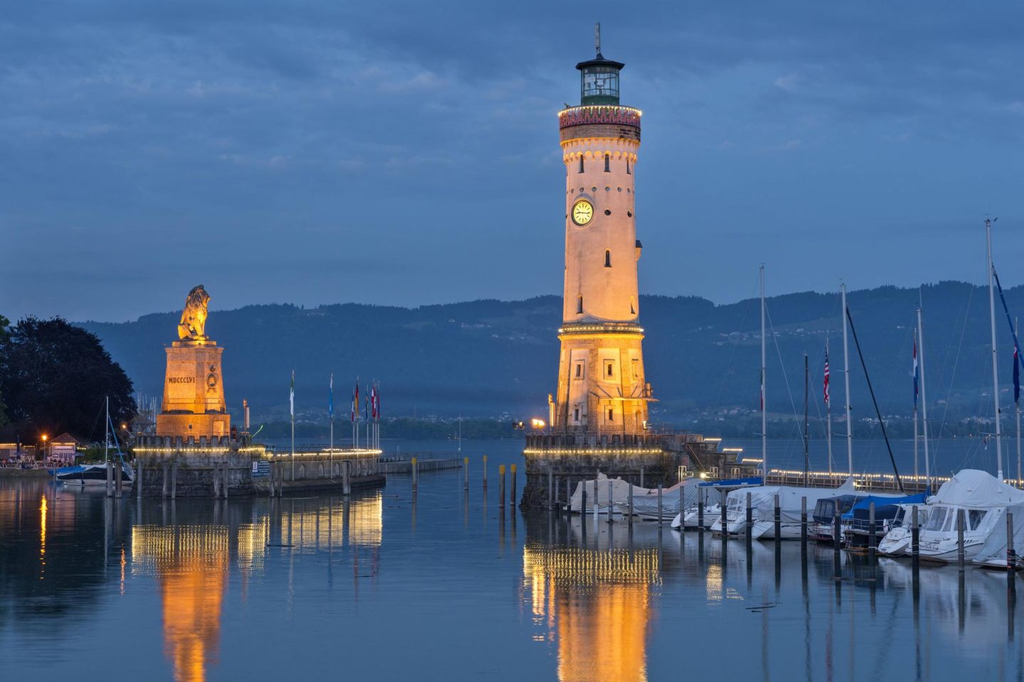 Leuchtturm bei Lindau am Bodensee