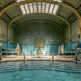 Bad im Wiener Sezessionsstil in Budapest