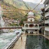 Thermalbäder in Manikaran in Himachal Pradesh, Indien
