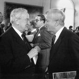 Hermann Josef Abs mit Richard von Weizsäcker