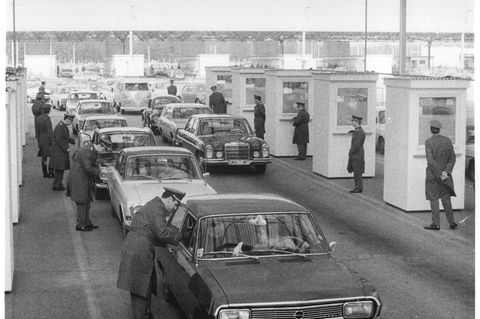 Grenzübergang zur DDR