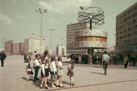 Berlin, Alexanderplatz, Weltzeituhr