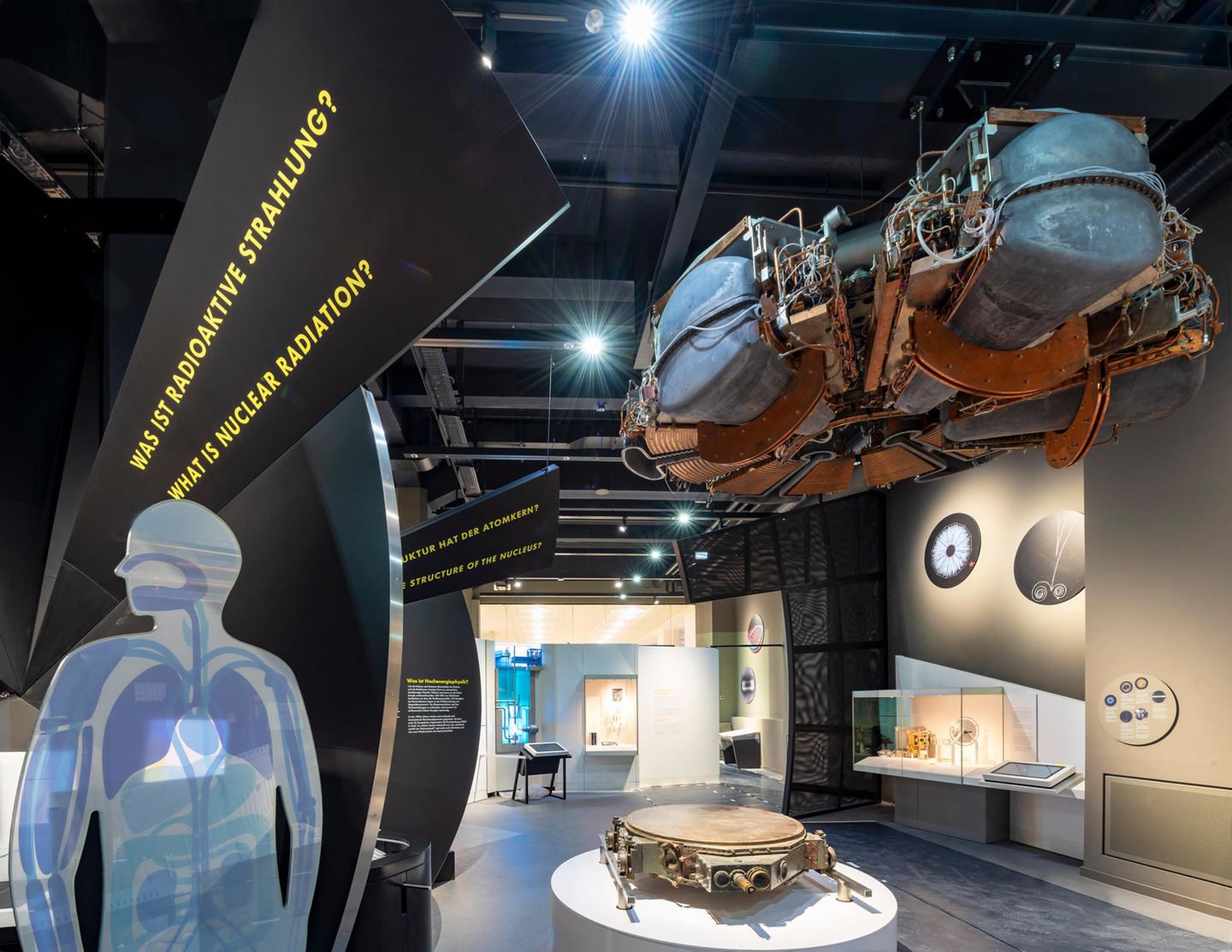 Ausstellungsfläche im Deutschen Museum in München