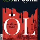 In der zweiten Hälfte des 19. Jahrhunderts lassen Pioniere aus tief liegenden Gesteinsschichten ein urzeitliches Stoffgemisch sprudeln, nach dem die Welt bald süchtig sein wird: Erdöl. In eine Vielzahl von Produkten verwandelbar und scheinbar unbegrenzt verfügbar, brennt es zunächst in Lampen, treibt dann Züge, Kriegsschiffe, Autos, Flugzeuge an, bis es schließlich in Form von Kunststoffen und Medikamenten in jeden Winkel der Erde vordringt. Die GEO EPOCHE Ausgabe Nr. 129 erzählt von jener Ära, in der das Öl zum Lebenselixier der Moderne wurde – und zu ihrem Fluch.