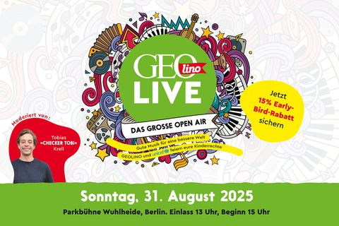 GEOlino LIVE Open Air: Tickets für 2025 jetzt verfügbar!