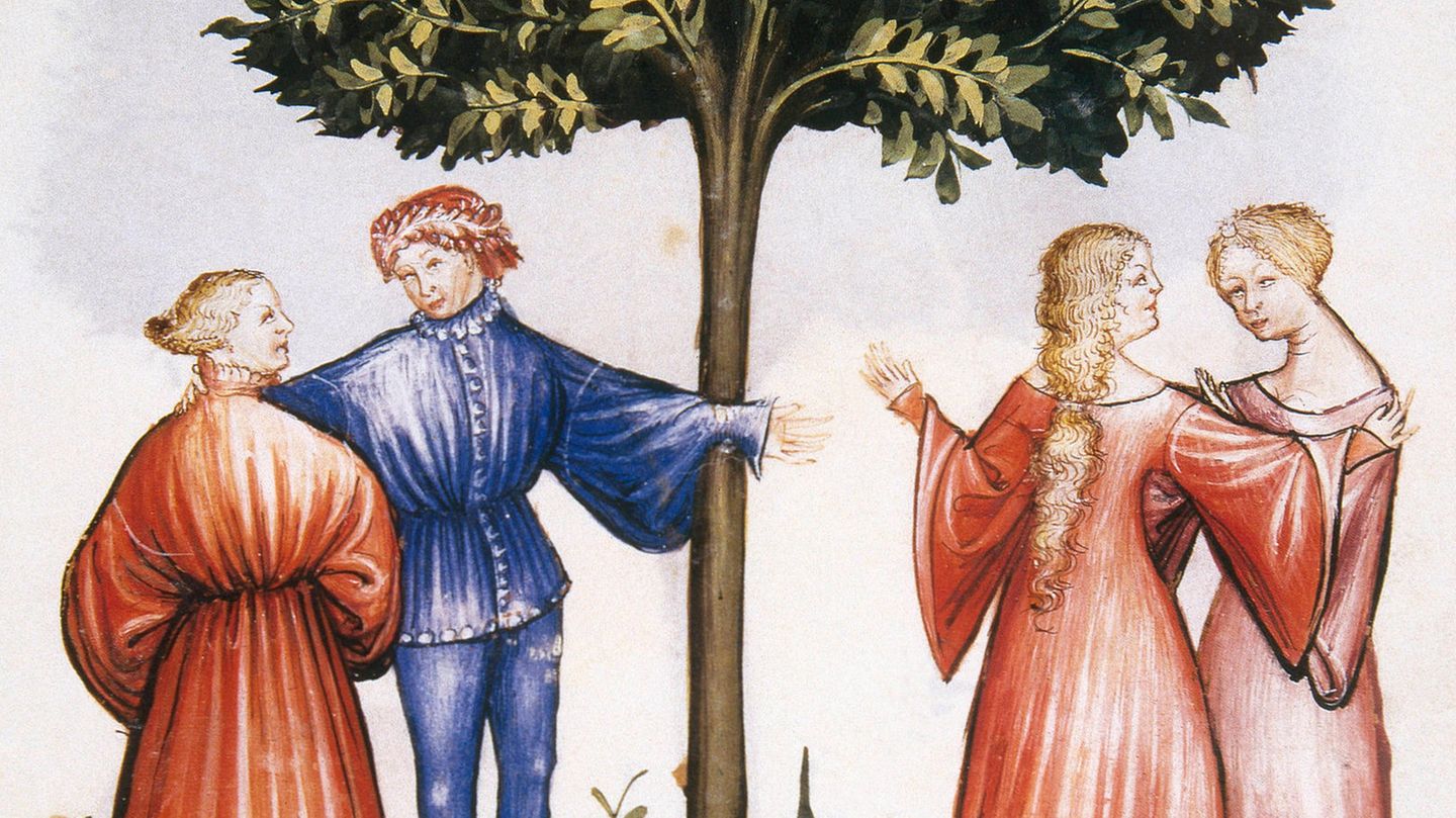 Wie Sahen Die Römer Aus Kleidung im Mittelalter: So sahen die Menschen im 14. Jahrhundert aus