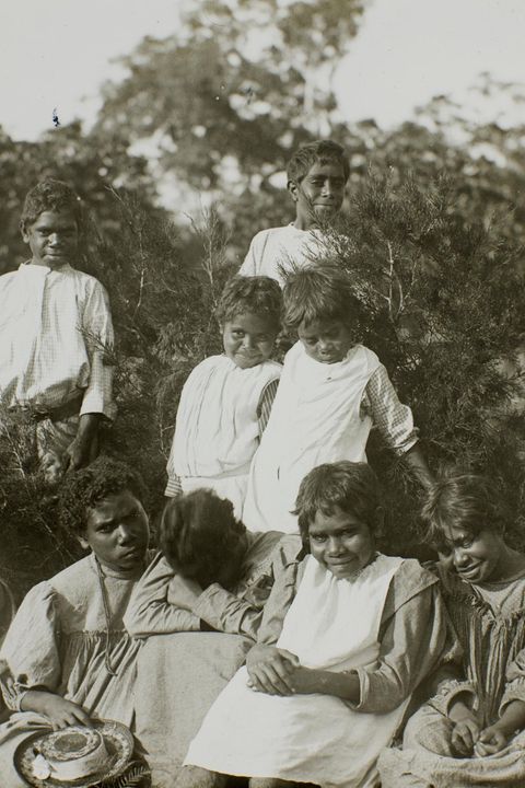 Gruppenfoto: Mixed Kinder