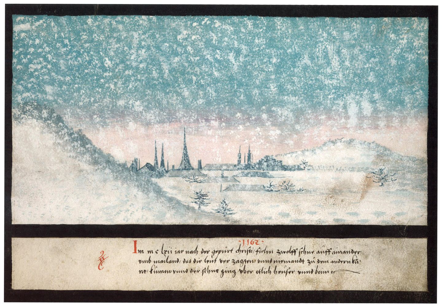Extremwinter in Mailand Schneesturm fegt über Stadt