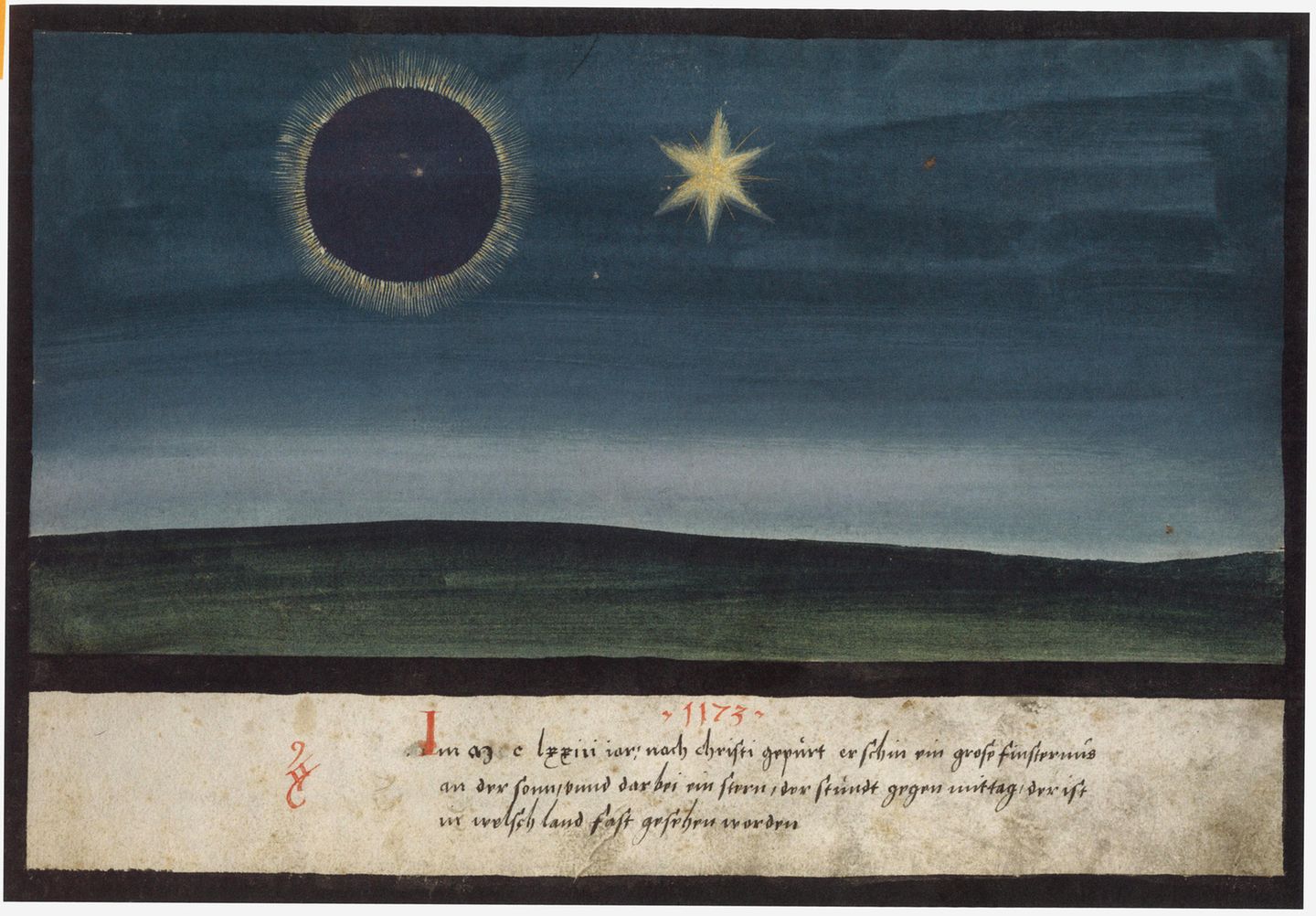 Illustration zeigt Sonnenfinsternis