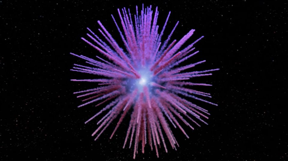 3-D-Modell: Wenn Sterne sterben: Diese Supernova stellte die Fachwelt vor ein Rätsel – bis jetzt