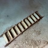 Leiter eines alten Schiffswracks nahe der "Endurance"