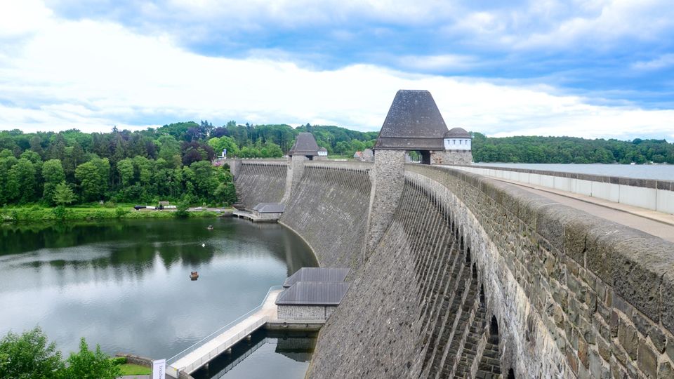 Möhnesee Sperrmauer Möhnesee Sperrmauer