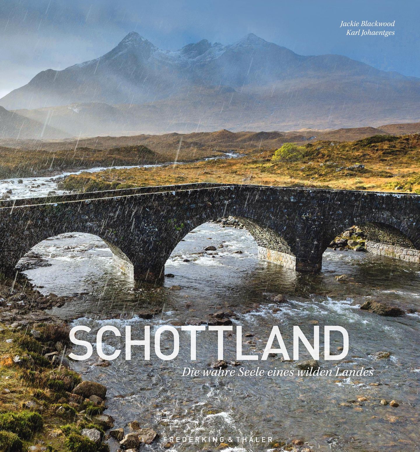 Schottland: Die wahre Seele eines wilden Landes, 2024, 192 Seiten, 39,99 €, erschienen im Frederking & Thaler Verlag, online erhältlich auch bei Amazon