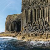 Basaltsäulen der Insel Staffa