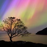 Polarlichter über Irland