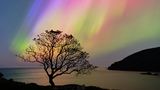 Polarlichter über Irland