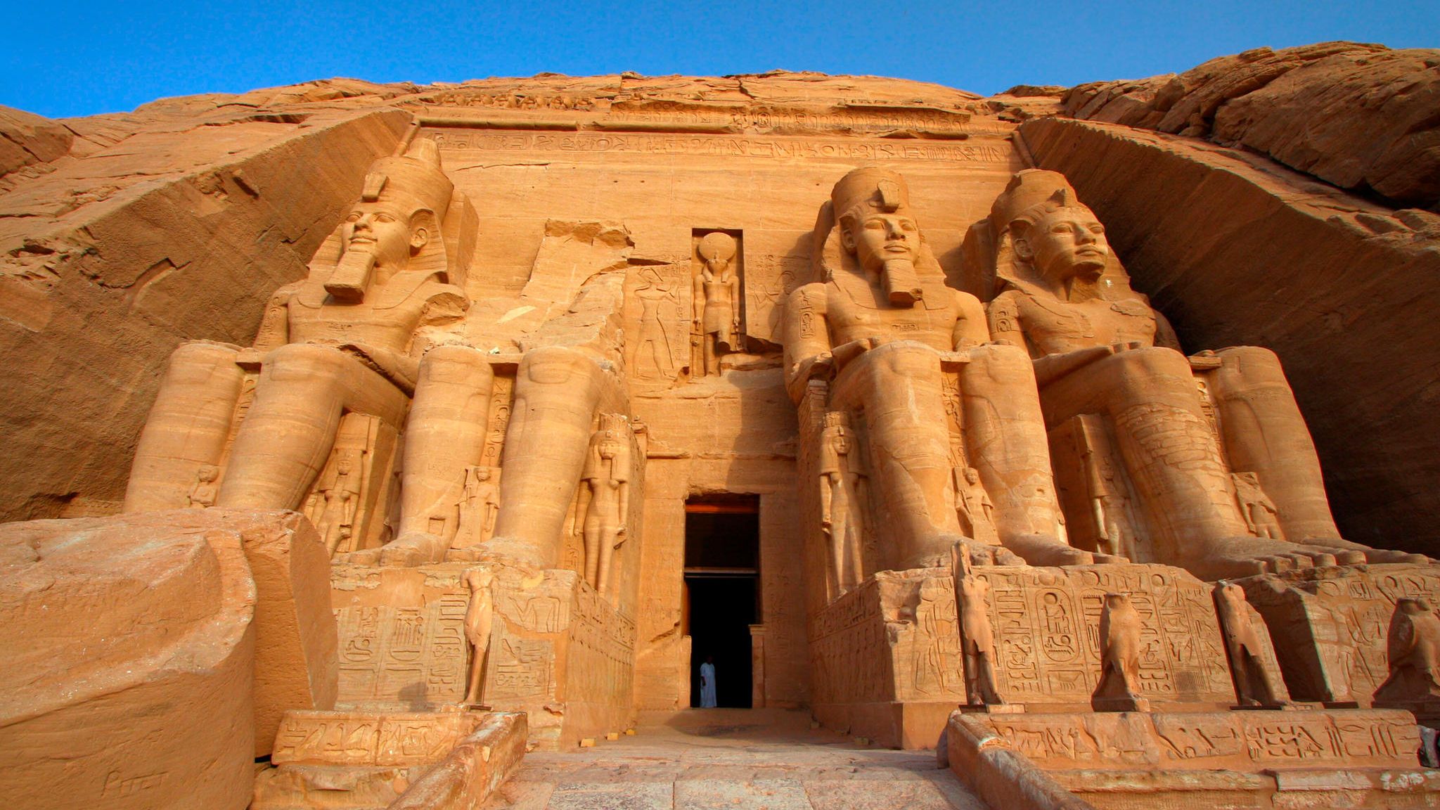 Der Tempel von Abu Simbel