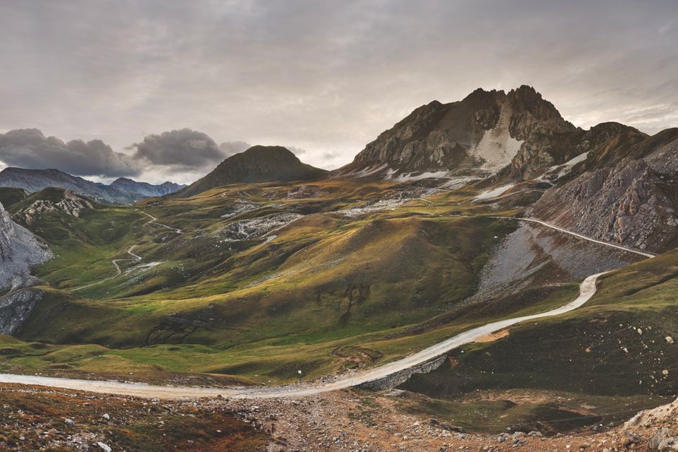 Italien, Cottische Alpen, Pass Colle Valcavera