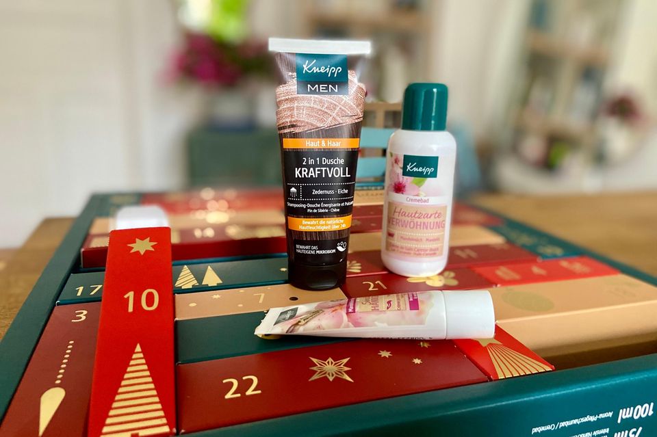 Bodylotion auf Adventskalender