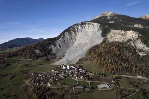 Schweizer Bergdorf Brienz