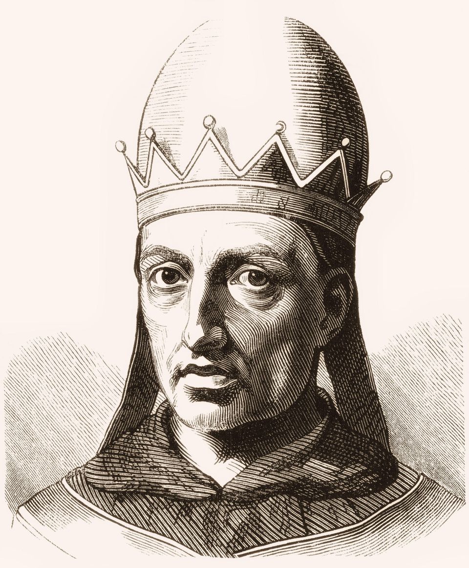 Papst Gregor X. Porträt