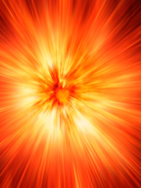 So, wie oft dargestellt, war es nicht: Der Big Bang war keine Explosion, die sich im Raum ausbreitete