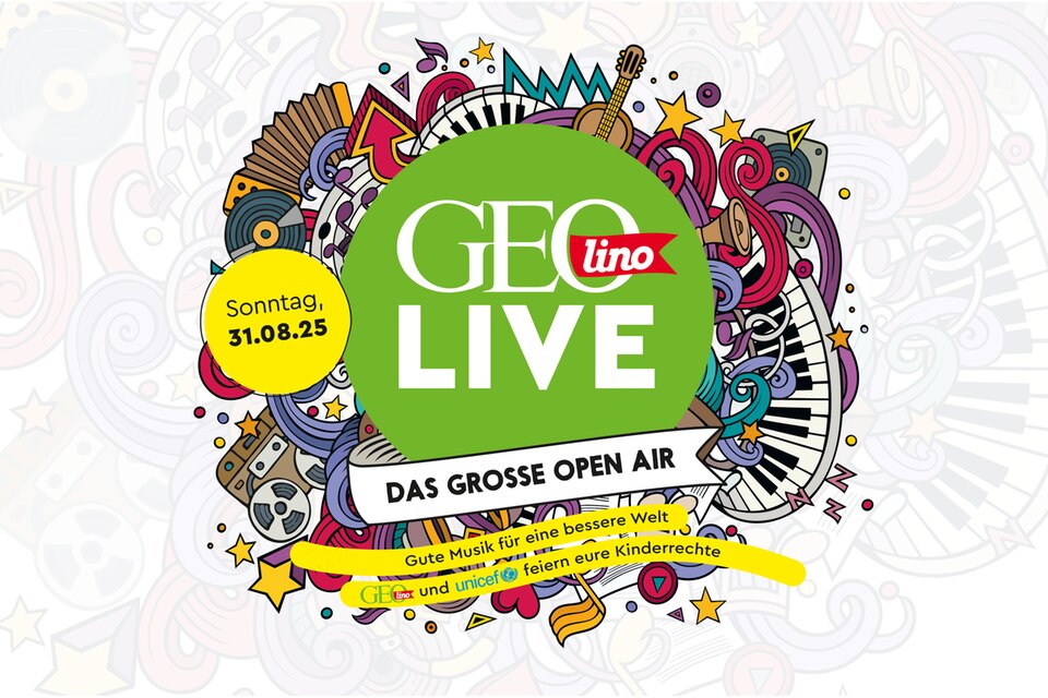GEOlino LIVE Festival Aufmachergrafik