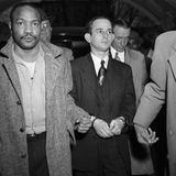 Oscar Collazo in Handschellen