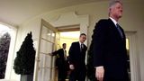 Bill Clinton verlässt das Weiße Haus