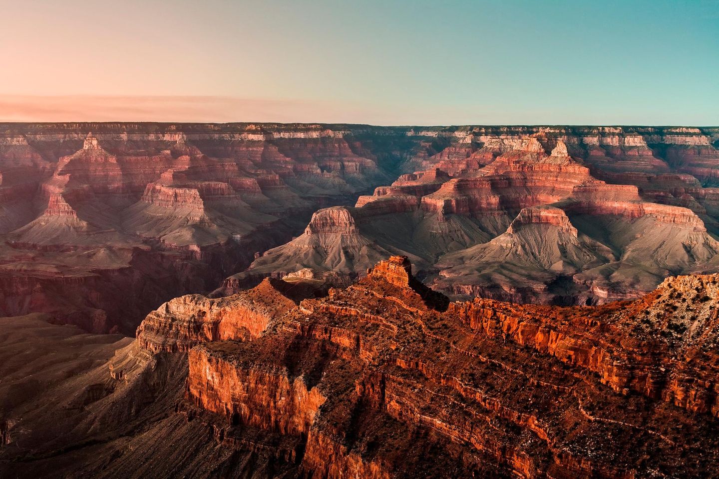 Schlucht im Grand Canyon
