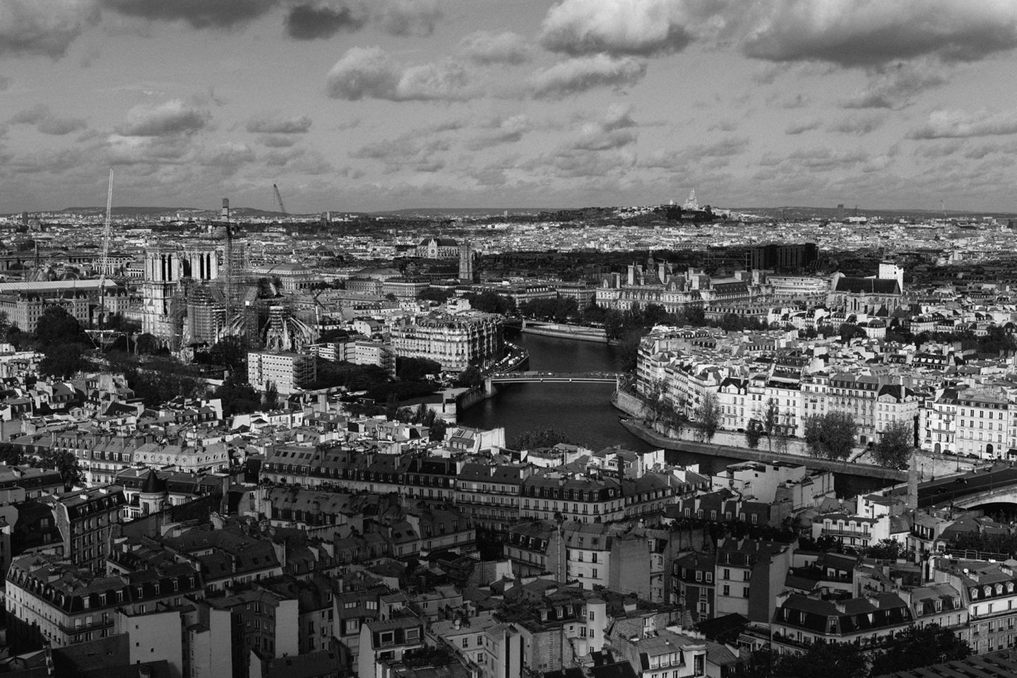 Stadtansicht von Paris