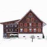 Lambertz fotografiert die Gebäude stets im Winter: Dann verdeckt Schnee alle Details, die den Blick ablenken könnten. "Die Bilder enthüllen so den einzigartigen Charme und den individuellen Charakter jedes einzelnen Bauwerks", so Lambertz. Er engagiert sich für den Erhalt der Häuser