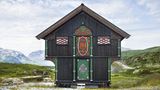 Das Vorratshaus in der Landschaft