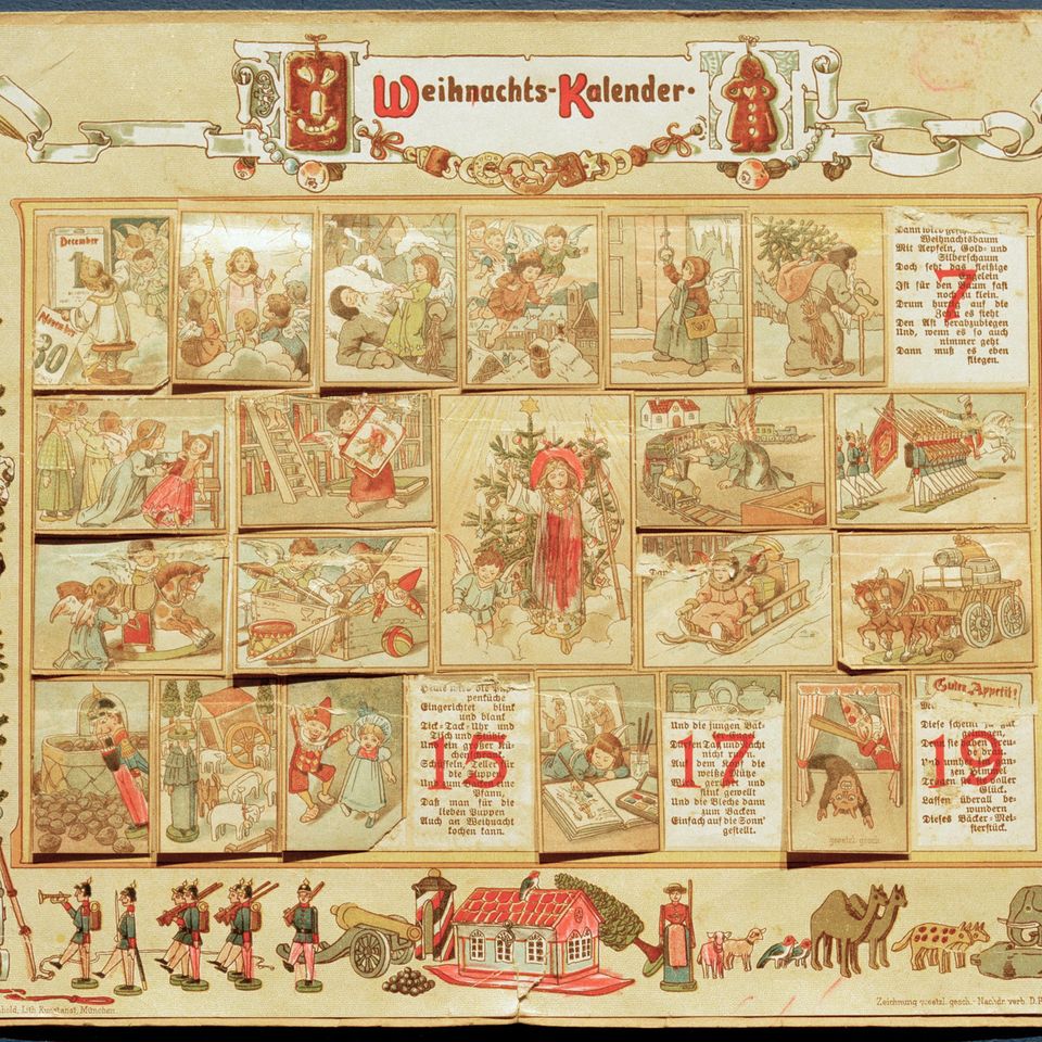 historischer Adventskalender