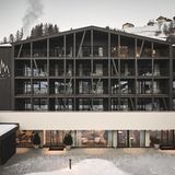 Hotel im Winter
