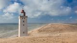 Leuchtturm am Strand