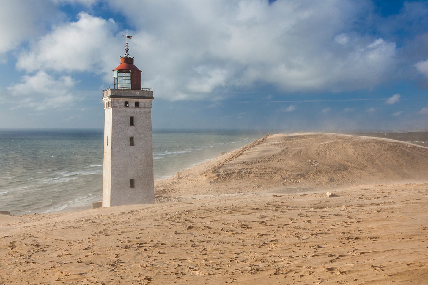 Leuchtturm am Strand