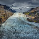 Gletscher in Island